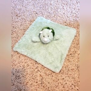 K. Luxe green dinosaur blanket